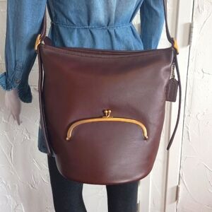 Coach Originals Kisslock Duffle, Runway Sample Bag, 2021